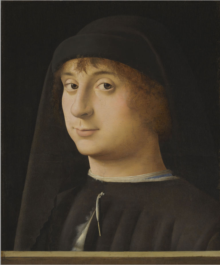 Antonello da Messina Ritratto di giovane 1470 74 Philadelphia Philadelphia Museum of Art Coll. Johnson Scenari inediti al Mart. Con Antonello