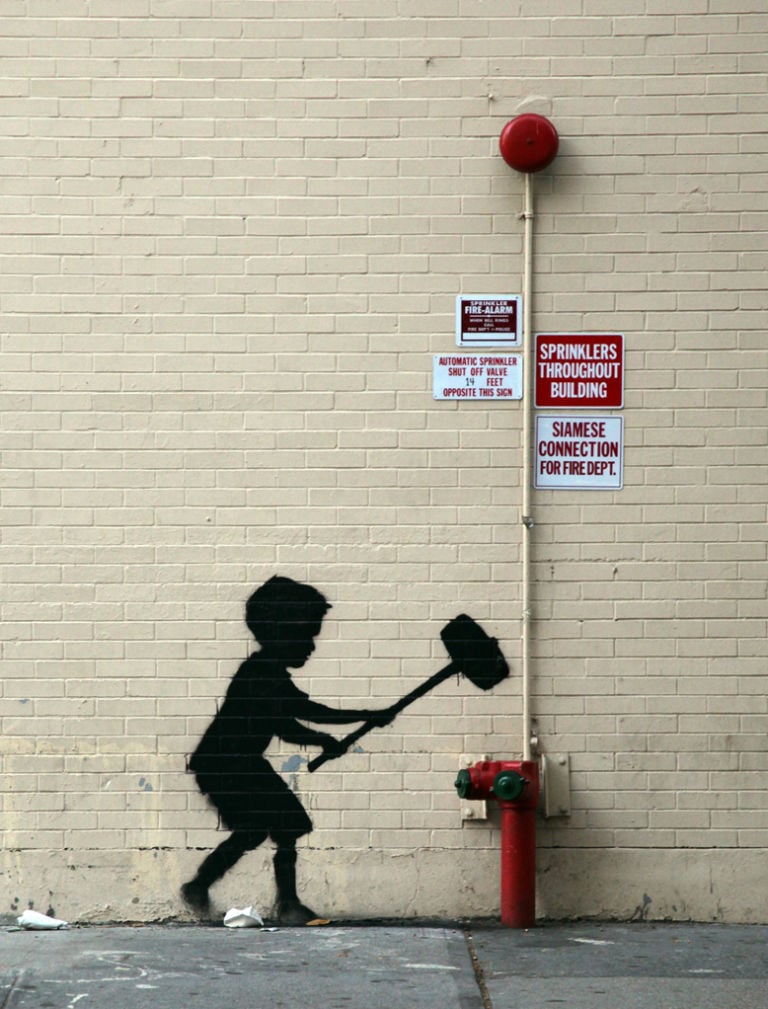 Banksy nell'Upper West Side