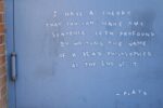 Banksy Greenpoint @ day8 I Magnifici 9 New York. Banksy, il vandalo vandalizzato