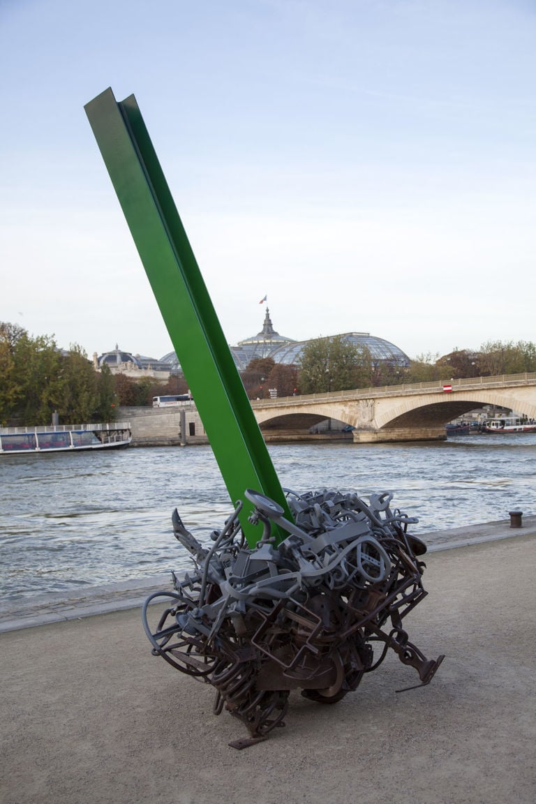 Bernard Pagès Galerie Bernard Ceysson Paris Updates: quel che resta della Fiac. Installazioni scultoree visibili fino a metà novembre a Berges de Seine, qui ci sono le immagini