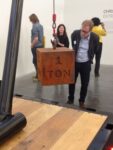 Chris Burden opening Extreme Measures New Museum New York foto Sarah Corona 4 Al New Museum la più grande mostra mai dedicata a Chris Burden. Tante foto dall’opening newyorkese: con coda nel nuovo Hester Street Café e tanti dolci d’artista…