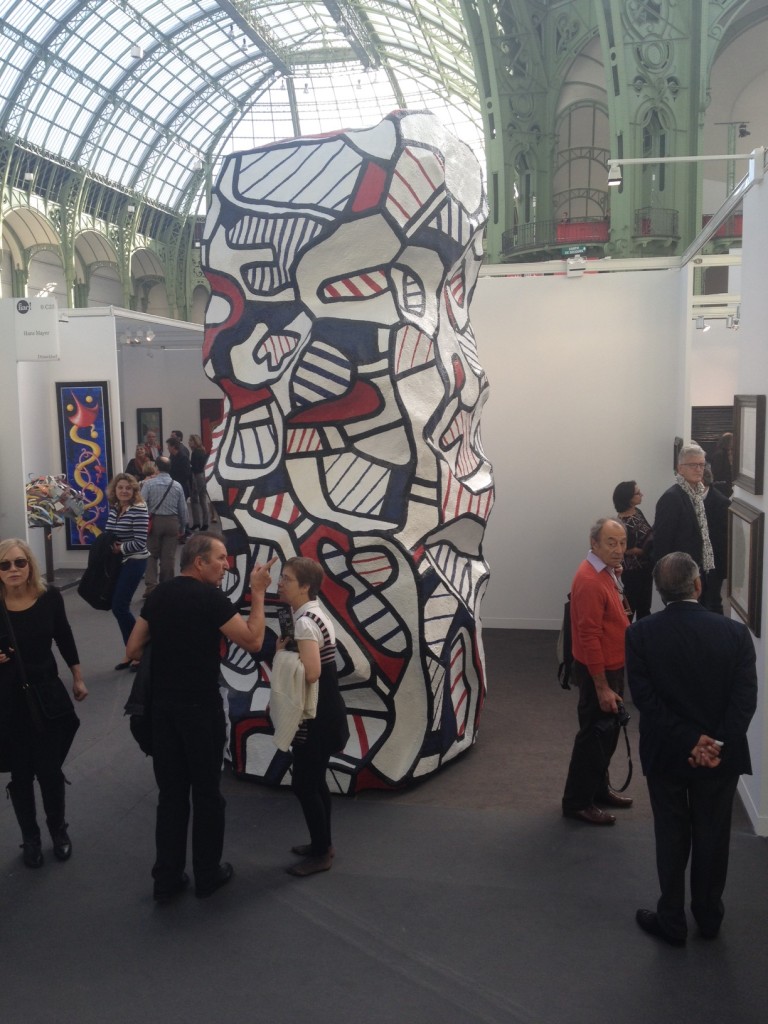 Fiac 2013 Jean Dubuffet da Waddington Custot e1382634726153 Paris Updates: ma quanto è monumentale Fiac? Rassegna per immagini di tutte le grandi opere della grande fiera francese: ecco la fotogallery dei sogni