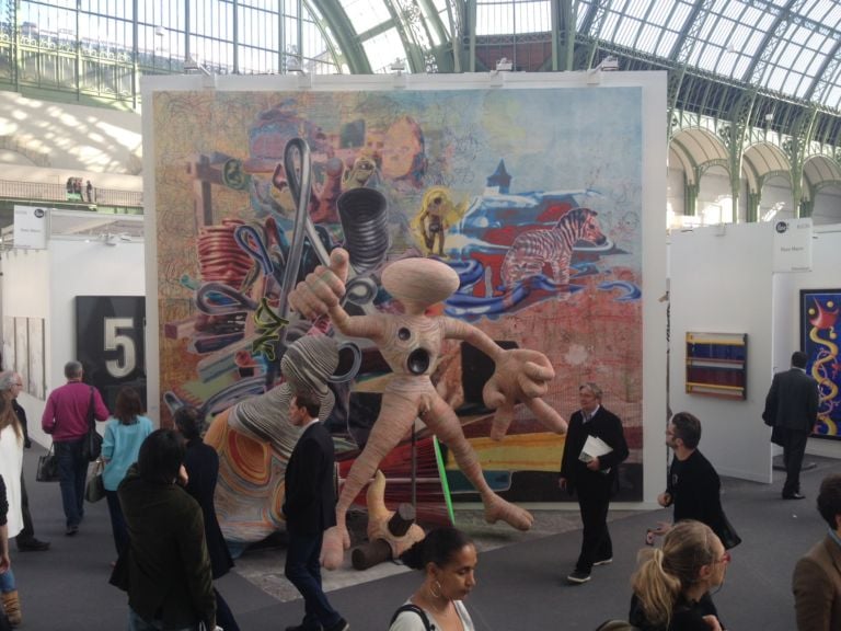 Fiac 2013 Markus Ohelen da Hans Mayer Paris Updates: ma quanto è monumentale Fiac? Rassegna per immagini di tutte le grandi opere della grande fiera francese: ecco la fotogallery dei sogni