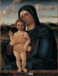 Giovanni Bellini Madonna con il bambino benedicente Madonna Contarini 1475 80 ca. Venezia Gallerie dellAccademia Scenari inediti al Mart. Con Antonello