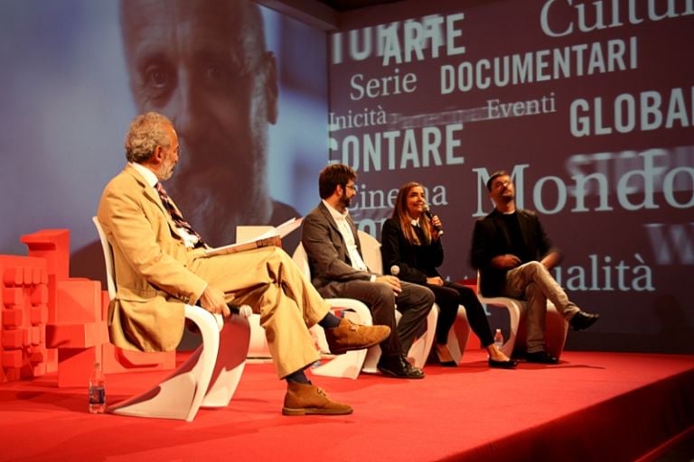 IMG 6025 800x533 Gad Lerner, Oliver Stone, Pussy Riot e le prime esclusive di Lars Von Trier e Steve McQueen: si prospetta un autunno caldo per laeffe. Il canale tv lanciato da Feltrinelli presenta a Milano il palinsesto della nuova stagione