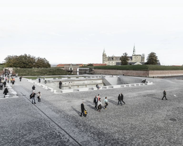 Il MS Maritime Museum of Denmark di BIG Bjarke Ingels Group foto Rasmus Hjortshoj 3 Apre il M/S Maritime Museum of Denmark, ultima fatica di Bjarke Ingels. Tante immagini del museo piazzato in un bacino di carenaggio, all’ombra di Amleto…