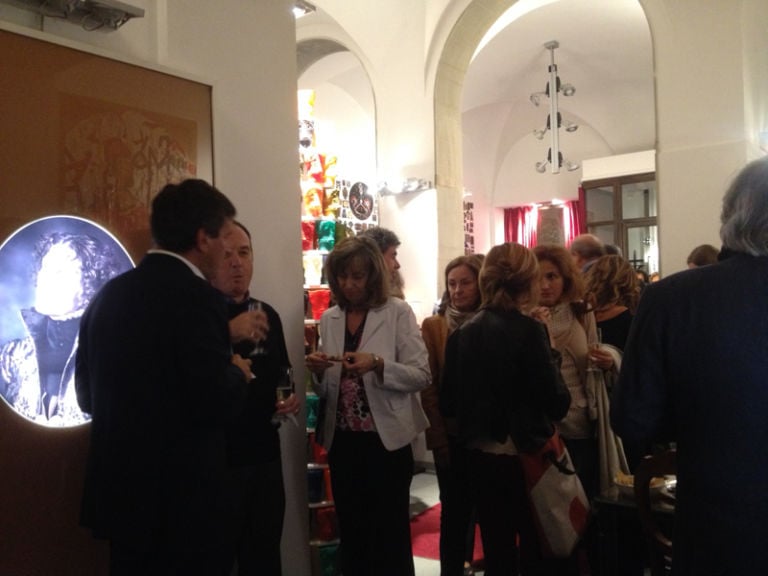 Inaugurazione Caffè Florian Firenze 20 Da Venezia a Firenze, è ancora Caffè Florian. Tanta arte contemporanea anche nella rinnovata location di via del Parione, ecco chiccera all’opening