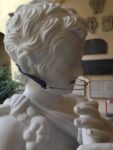 La statua di Pelletti al Museo Civico di Como Arte e seta. Per rilanciare quel ramo del lago di Como