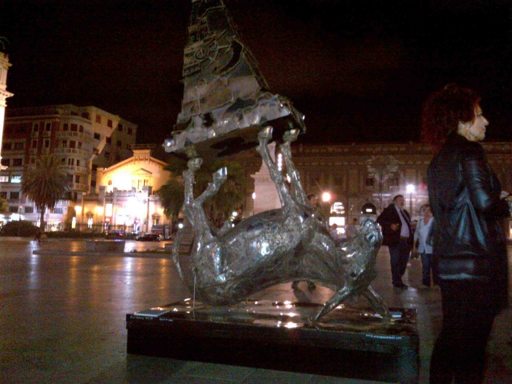 Un asino per Palermo. L’arte pubblica? Bocciata