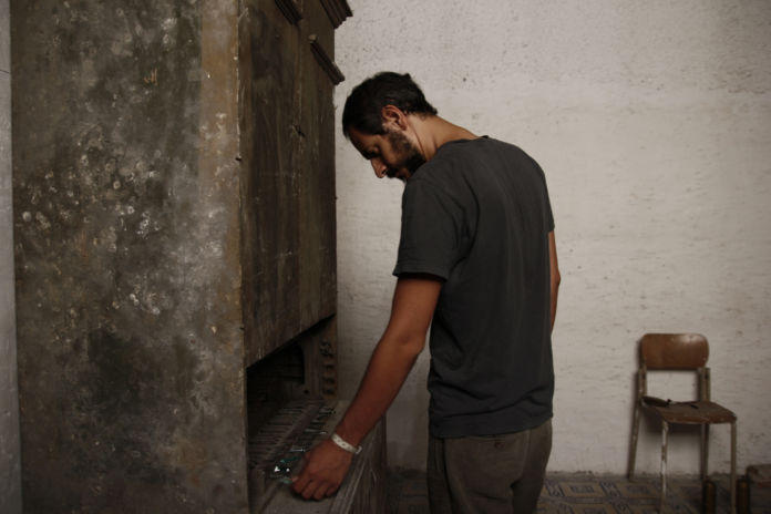 Gian Maria Tosatti, La Peste (Sette stagioni dello spirito, I), Chiesa dei SS. Cosma e Damiano, Napoli 2013