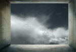 Notturno 2013 cm 82x120 stampa a pigmenti su carta di puro cotone Prospettiva e nuvole secondo Gioberto Noro