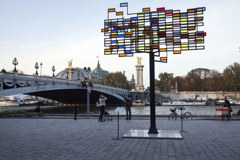 Philippe Rahm Galerie Dominique Fiat Paris Updates: quel che resta della Fiac. Installazioni scultoree visibili fino a metà novembre a Berges de Seine, qui ci sono le immagini