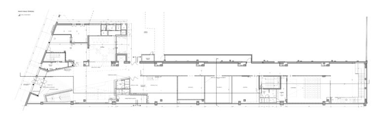 Planimetria MEF piano terreno Aprirà a primavera 2014 a Torino il nuovo Museo Ettore Fico. Lavori serrati alla nuova struttura che sarà diretta da Andrea Busto: ecco in anteprima le immagini di location e progetti