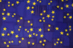 Serena Vestrucci Strappo alla regola 2013 European flag canvas cotton thread 2x15 m Serena Vestrucci da Otto Zoo. Collezionando dubbi d'artista, sotto un cielo di stelle