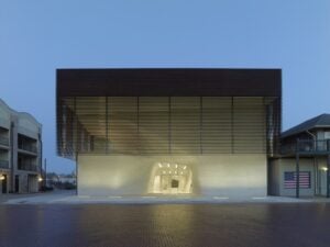 Inside the box. Trahan Architects in Louisiana