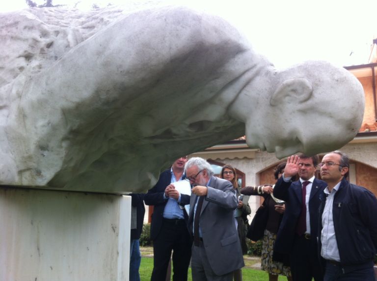 foto 222 Primi video e fotogallery dall'inaugurazione del Camusac, il nuovo museo della collezione Longo. Che porta Cassino direttamente nell'Europa del contemporaneo