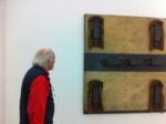 Opening Camusac, Cassino - Eliseo Mattiacci davanti a Kounellis