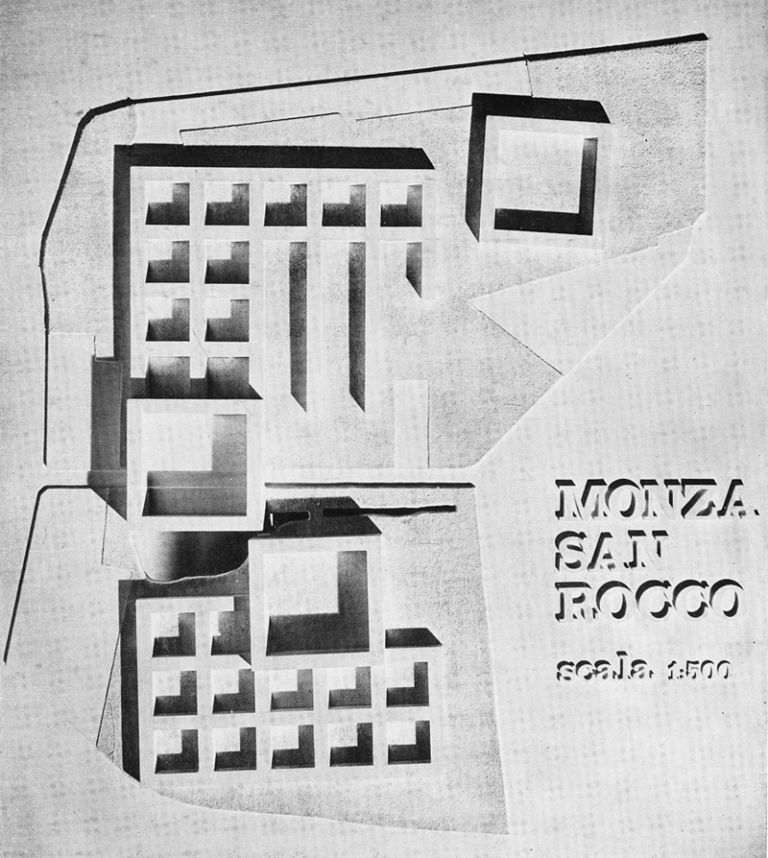 3 giorgio grassi e aldo rossi progetto san rocco monza 1966. Architettura nuda #11. Giovanni Corbellini