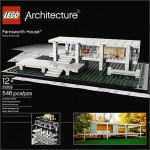 5 pubblicità del modello Lego di casa farnsworth Architettura nuda #11. Giovanni Corbellini