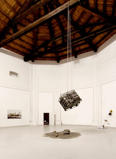 Andrea Nacciarriti, And the ship sails on... - installation view, 2013