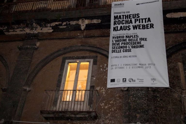 947293 539545632788825 61426389 n Napoli celata e manifesta, tra Matheus Rocha Pitta e Klaus Weber