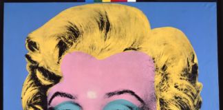 Andy Warhol, Shot Light Blue Marylin, 1964 - courtesy The Brant Foundation