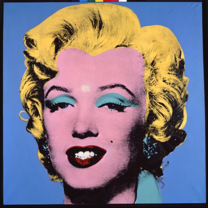 Andy Warhol, Shot Light Blue Marylin, 1964 - courtesy The Brant Foundation