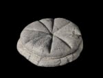 Carbonised Loaf ©Soprientendenza Speciale per i Beni Archeologici Napoli e Pompei Il mito di Pompei, dal British Museum ai cinema d'Italia