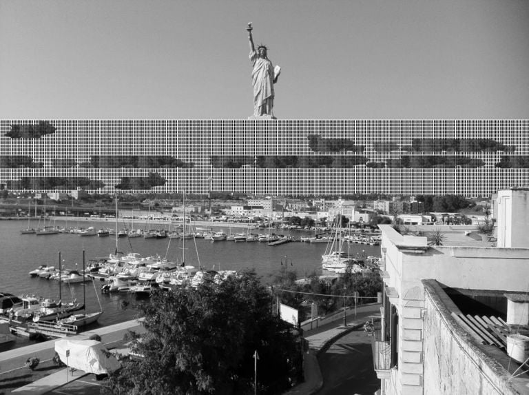 Carmelo Baglivo Nuova città abbandonata Taranto 2013 Con l’occhio (e la matita) di Pasolini. Alla Fondazione Pastificio Cerere i disegni di Carmelo Baglivo, architetto dello studio IaN+: ecco le immagini in anteprima