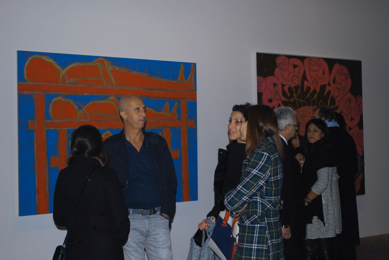 Francesco Clemente Frontiera di immagini Palazzo Sant’ Elia Palermo Opening È ancora l’anno della Transavanguardia. Achille Bonito Oliva porta a Palermo una grande retrospettiva di Francesco Clemente: ecco le immagini dall’opening