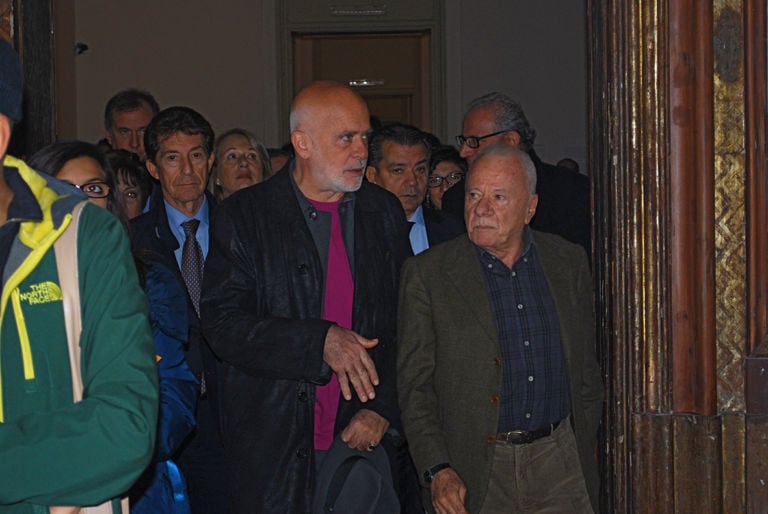 Francesco Clemente Frontiera di immagini Palazzo Sant’ Elia Palermo Opening 3 È ancora l’anno della Transavanguardia. Achille Bonito Oliva porta a Palermo una grande retrospettiva di Francesco Clemente: ecco le immagini dall’opening