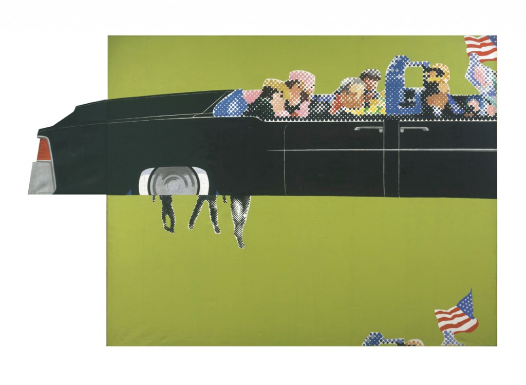 Cinquant’anni dall’assassinio di Kennedy. L’unico dipinto noto che raffiguri l’attentato a JFK, dell’artista Pop Gerald Laing, va in mostra alla Tate Britain di Londra