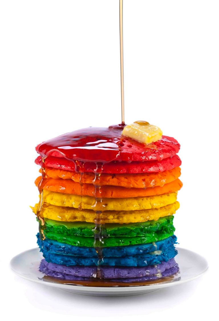 Henry Hargreaves Food of the Rainbow Pancakes L’ultima cena secondo Henry Hargreaves