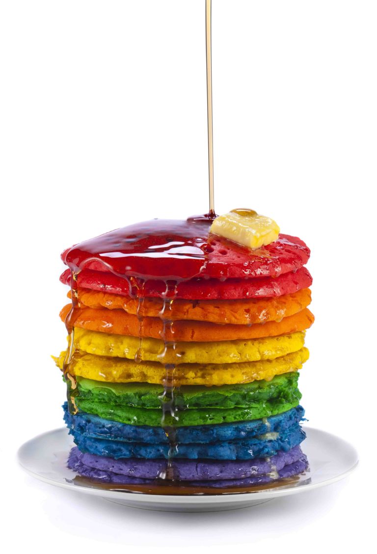 Henry Hargreaves Food of the Rainbow Pancakes L’ultima cena secondo Henry Hargreaves