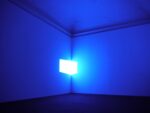 Larcobaleno disegnato da Irwin sul pavimento di Villa Panza 51 Un anno con James Turrell e Robert Irwin: fotogallery da Villa Panza, per la preview della maxi-mostra realizzata insieme a LACMA e Guggenheim. Tra site-specific storici e nuove spettacolari installazioni