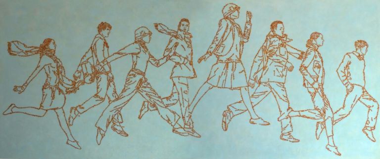 Luciano Pivotto Trendy 2 Scompare il poeta dell’arte visiva. L’artista Luciano Pivotto muore tragicamente a Biella: usava la parola come segno grafico di riflessione. Lo ricordano i suoi amici della Galleria biellese BI-BOX
