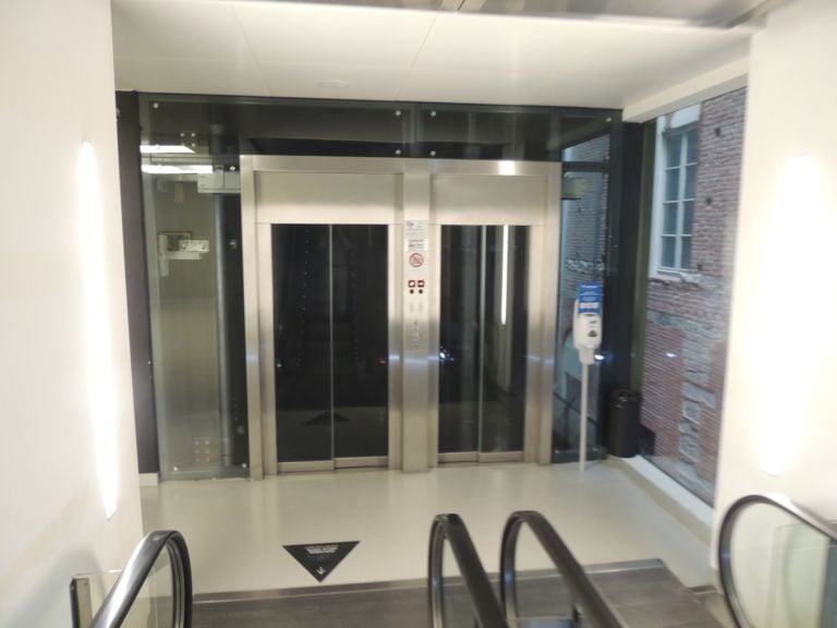 Museo del 900 gli ascensori Lo stato dei musei #0: Milano, Museo del Novecento