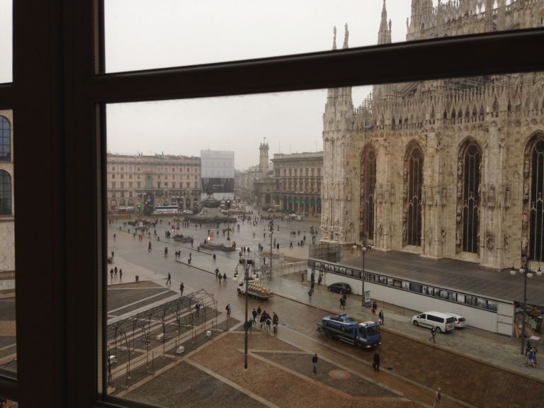 Museo del 900 la vista su p.zza del Duomo Lo stato dei musei #0: Milano, Museo del Novecento