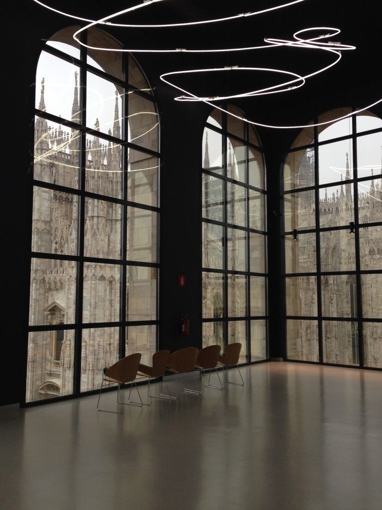 Museo del 900 sala di Lucio Fontana piano 1 Lo stato dei musei #0: Milano, Museo del Novecento