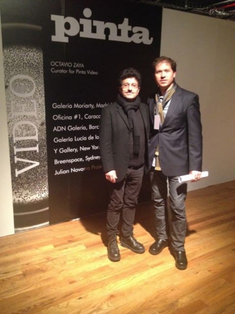 Pinta 2013 New York Il gallerista Julian Navarro e il curatore Octavio Zaya Eyes Wide Sud. A New York apre Pinta, la fiera per l'Arte Latino-Americana: ecco tutte le foto della opening night