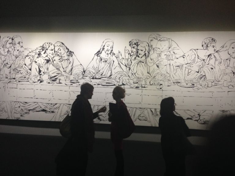 Warhol veduta della mostra allestita a Palazzo Reale ott. 2013 Andy torna a Milano