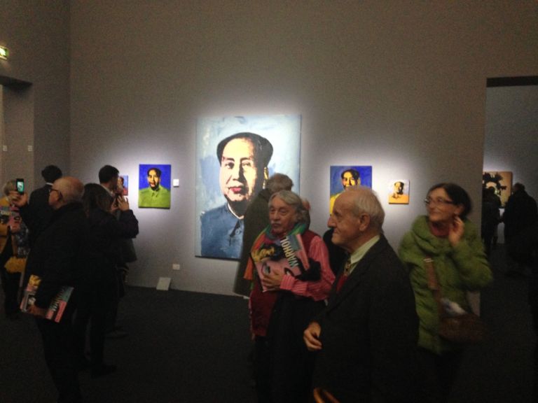 Warhol veduta della mostra allestita a Palazzo Reale ottobre 2013 Andy torna a Milano