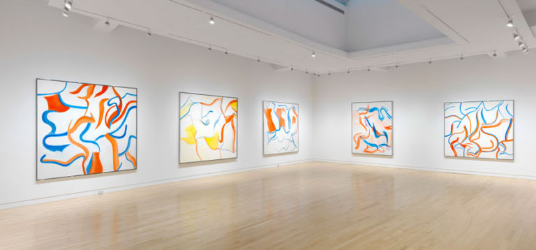 Willem De Kooning Ten Painting 1983 – 1985 @ Gagosian Gallery I I Magnifici 9 New York. The Mega-Galleries Week