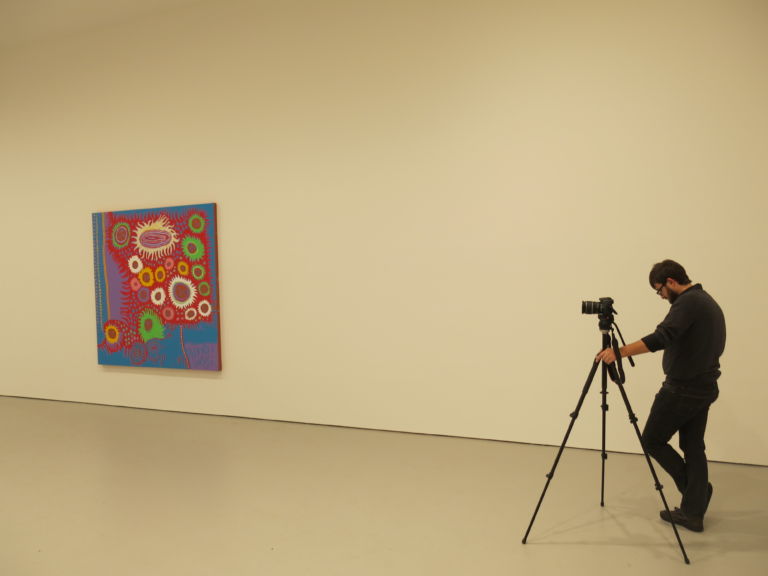 Yayoi Kusama I Who Have Arrived In Heaven @ David Zwirner III I Magnifici 9 New York. The Mega-Galleries Week