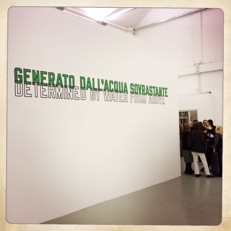 foto 12 Lawrence Weiner e l’importanza delle parole