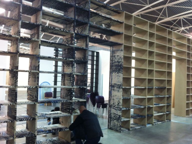 foto 14 Torino Updates: galleristi falegnami e carpentieri, in mezzo alle perle di Back to the Future. Ecco la prima fotogallery dal backstage di Artissima