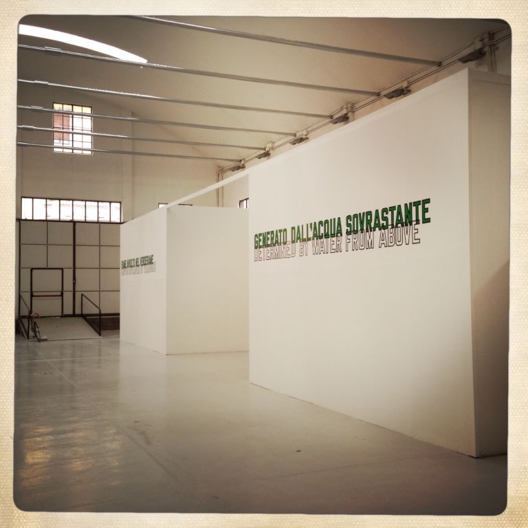 foto 21 Lawrence Weiner e l’importanza delle parole