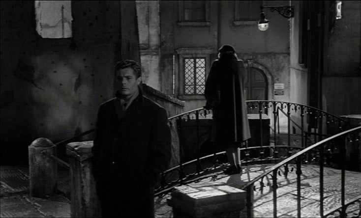 Marcello Mastroianni in Le notti bianche (Luchino Visconti, 1957)