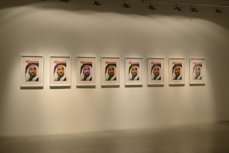 Cristiana de Marchi Weaving Gaps 1x1 Art Gallery Dubai 10 Linguaggio, propaganda, memoria, identità. Ecco le immagini della personale di Cristiana de Marchi a Dubai: con un ospite molto speciale…