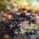 Giancarlo Lamonaca Nube 21 2013 stampa a pigmenti su carta cotone 120 x 120 cm Cucire terra e cielo